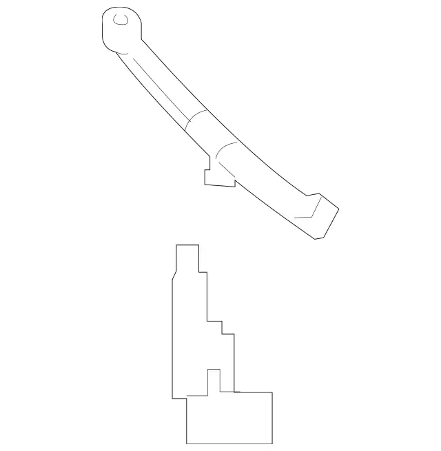 2225010001 - : Coolant Line for Mercedes-Benz: S550e Image