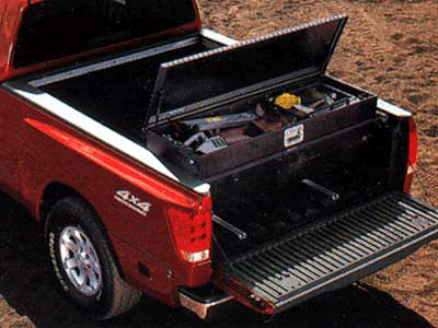 999T2WQ110 - Bed Products: Tool Box, Sliding Installation Kit for Nissan: TITAN Image