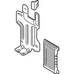 FL3Z18B849E - Body: Amplifier for Ford: F-150 Image