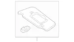 20581073047M94 - : Sun-Visor for Mercedes-Benz Image