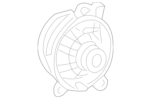 2038201502 - Electrical System: Speaker for Mercedes-Benz: C230, C240, C280, C32 AMG, C320, C350, C55 AMG, CLK63 AMG Image image