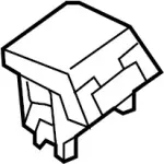 684301BA0C - : Cup Holder for INFINITI: EX35 Image