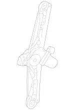 2117300446 - : Window Lifter for Mercedes-Benz Image