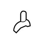 GD9Z54601B40AB - Electrical: Seat Belt Guide Cap for Lincoln: Continental Image