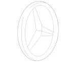 1678171200 - : Emblem for Mercedes-Benz Image