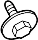 55479JA00B - : Trailing Arm Front Bolt for INFINITI: QX60 Image