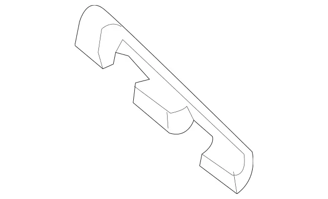 5050106 - Radiator: Mounting Bracket for Mercedes-Benz: C63 AMG, CL63 AMG, ML63 AMG, S63 AMG, SL63 AMG, SL65 AMG Image image