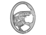 CJ5Z3600FB - Steering: Steering Wheel for Ford: Escape Image