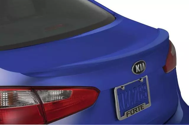 A7F34AQ000B2R - Exterior: Rear Spoiler - Deep Sea Blue for Kia: Forte Image