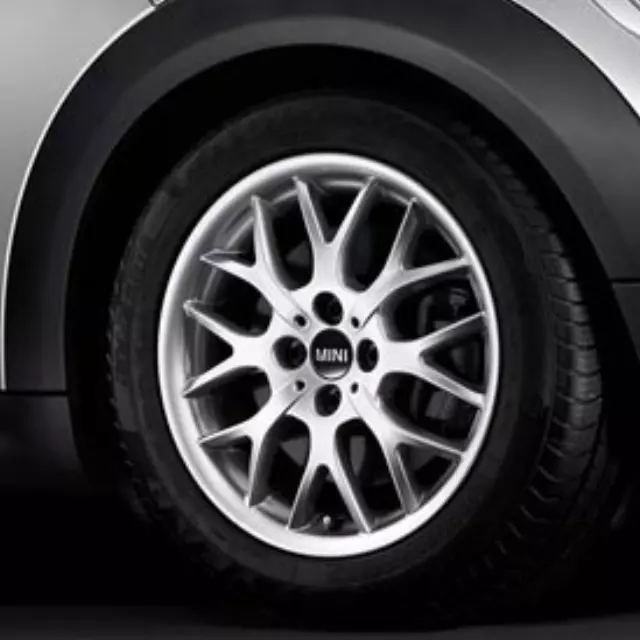 36116775855 - Suspension: 16 inch - Cross Spoke Silver for Mini Image