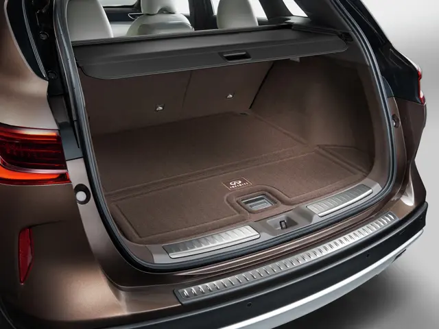 T99N35VG0A - Cargo Management: Cargo Area Cover - Black for Infiniti Image