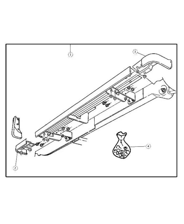 5083937AA - Mopar Accessories - Component Parts: Screw Screw Package for Jeep: Liberty Image