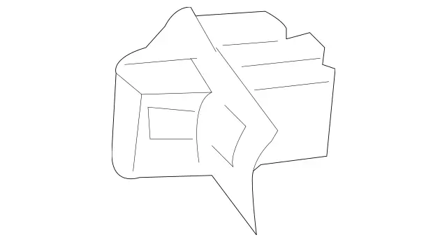 219880016064 - Cowl, Front Panel: Latch, Lower Part for Mercedes-Benz: CLK320, CLK350, CLK500, CLK55 AMG Image image