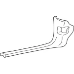 6W1Z5402345AAA - Body: Cowl Kick Panel for Lincoln: Town Car Image