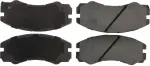 30105790 - : Centric Premium Ceramic Brake Pads with Shims and Hardware for Centric Parts Image