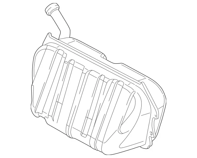 2104705401 - : Fuel Tank for Mercedes-Benz Image