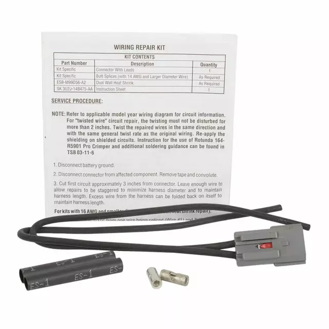 3U2Z14S411NEA - : Wire Assembly for Ford Image