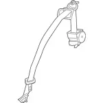 GR3Z76611B68AB - Electrical: Seat Belt Assembly for Ford Image
