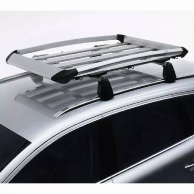 4L0071205666 - Hauling: Aluminum Luggage Basket for Audi: A3, A3 Quattro, A4 Quattro, A5 Quattro, A6 Quattro, A7 Quattro, A8 Quattro, allroad, Q3, Q5, Q7, R8, RS5, RS7, S4, S5, S6, S7, S8, SQ5, TT Quattro, TT RS Quattro, TTS Quattro Image