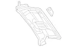 21369054259H93 - Body: Upper Pillar Trim for Mercedes-Benz Image