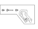3W1Z2B292AA - Brakes: Disc Brake Caliper Bracket for Ford: Crown Victoria | Lincoln: Town Car | Mercury: Grand Marquis, Marauder Image