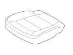 FB5Z7862901TB - : Cover Assembly Seat Cushion for Ford Image