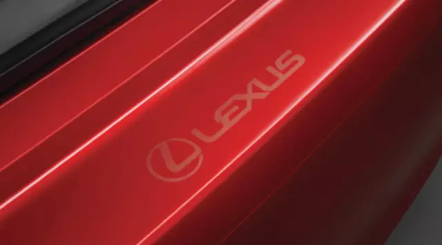 PT92924180 - Exterior: Rear Bumper Applique - Clear for Lexus: RC F, RC Turbo, RC200t, RC300, RC350 Image