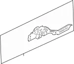 75130CD000 - : Frame Side Member for Infiniti Image