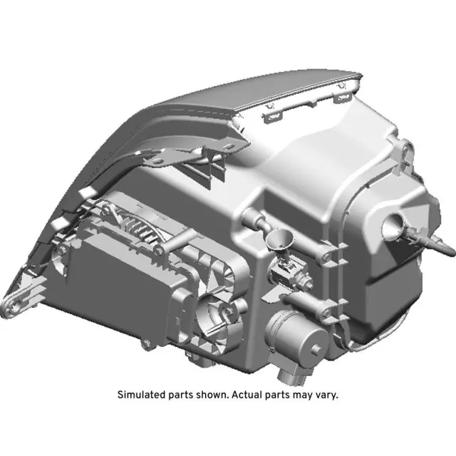 20836116 - Electrical: Composite Headlamp for Cadillac: STS Image