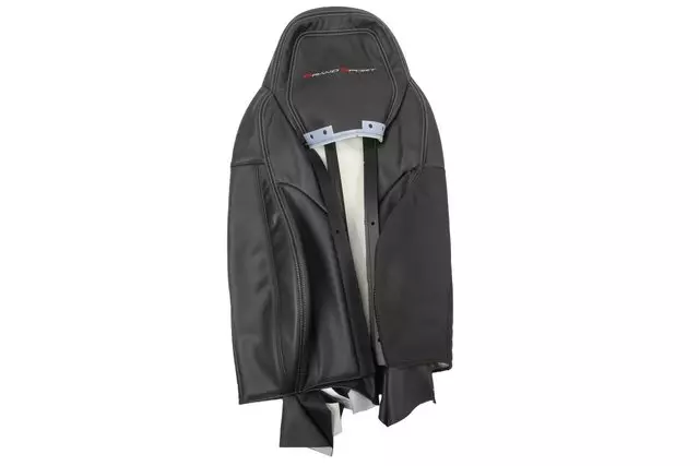 19293077 - : Ebony and Charcoal Gray Passenger Seat Back Coverr for GM Image