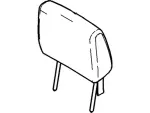 6L2Z78611A08FAC - Body: Headrest for Ford: Explorer, Explorer Sport Trac | Mercury: Mountaineer Image