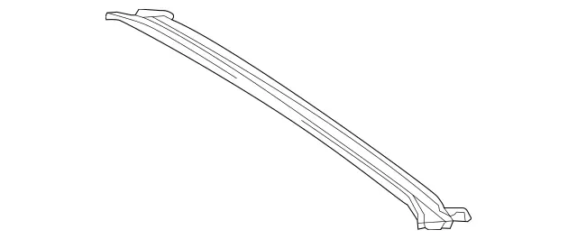 218780001364 - Sliding Roof: Drip Molding for Mercedes-Benz: CLS400, CLS550, CLS63 AMG, CLS63 AMG S Image