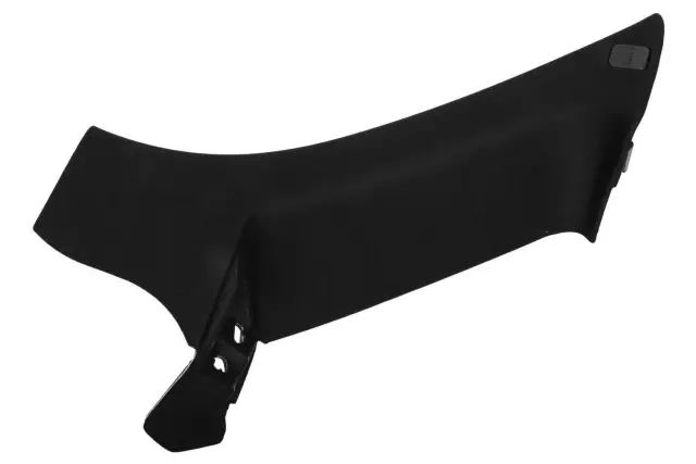 Jet Black Passenger Side Quarter Window Trim Finish Panel - GM (22910114)