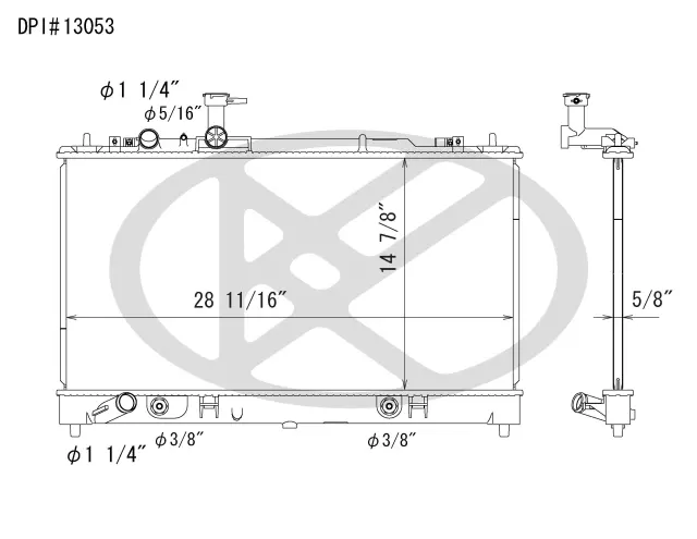 A13053 - : Koyorad Radiator for Koyo Image