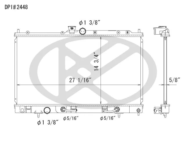 A2448 - : Koyorad Radiator for Koyo Image