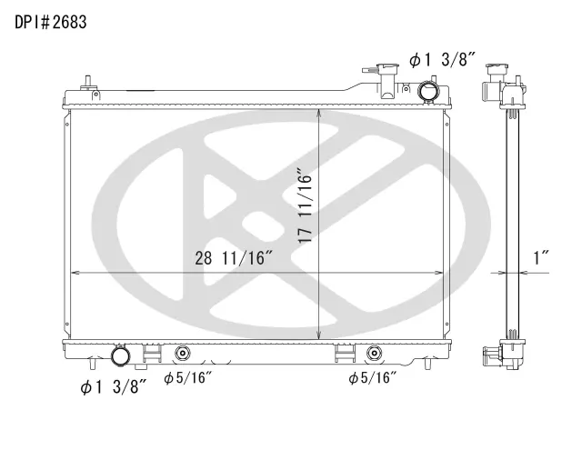 A2683 - : Koyorad Radiator for Koyo Image