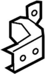 80400JL00A - Body: Upper Hinge for Infiniti Image