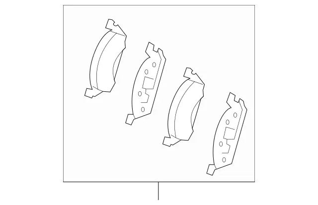 4206204 - : Disc Brake Pad Set for Mercedes-Benz Image