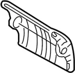 27184WL000 - HVAC: Door for INFINITI: QX56, QX80 Image