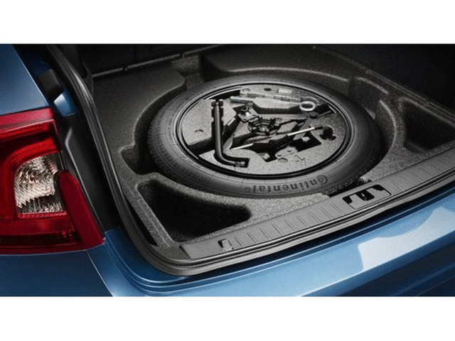 31682752 - : 2007-2018 Volvo Spare Mounted Spare Tire &amp; Wheel Only for Volvo: S60, S60 Cross Country, S80, V60, V70, XC60, XC70 Image