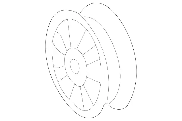 103200057064 - : Belt Tensioning Pulley for Mercedes-Benz Image