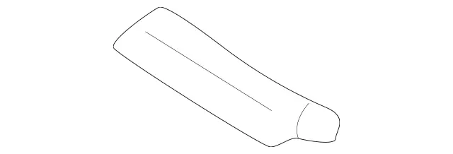 2037820197 - Body: Sunroof Seal for Mercedes-Benz Image