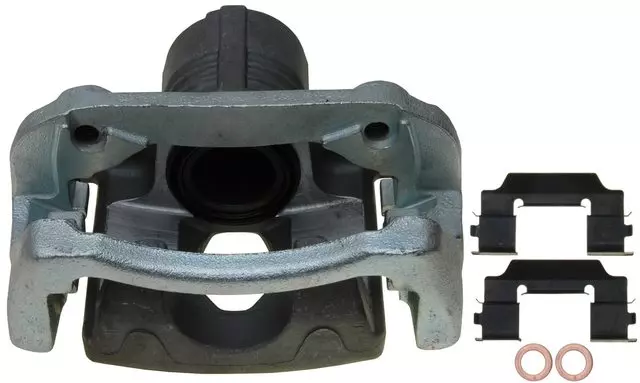 19306654 - : Rear Driver Side Disc Brake Caliper Assembly (Friction Ready Non-Coated), Remanufactured for GM Image