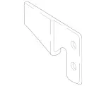 4638871100 - Body: Side Bracket for Mercedes-Benz Image