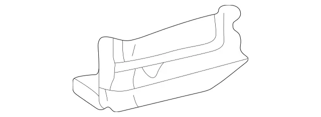 2036100426 - Substructure: Striker Plate for Mercedes-Benz: C230, C280, C32 AMG, C350, C55 AMG, CLK63 AMG Image image