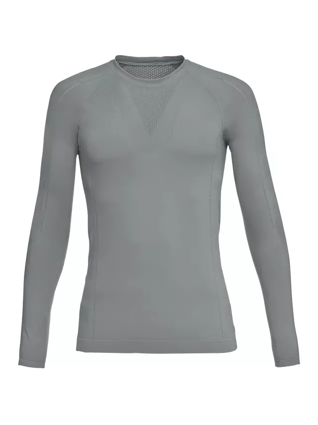 MENSFUNCTIONSUMMERLONGSLEEVELIGHTGREY - : Mens Function Summer Long sleeve for BMW-Motorrad Image
