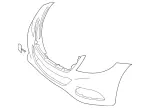 22288001479999 - Body: Bumper Cover for Mercedes-Benz Image