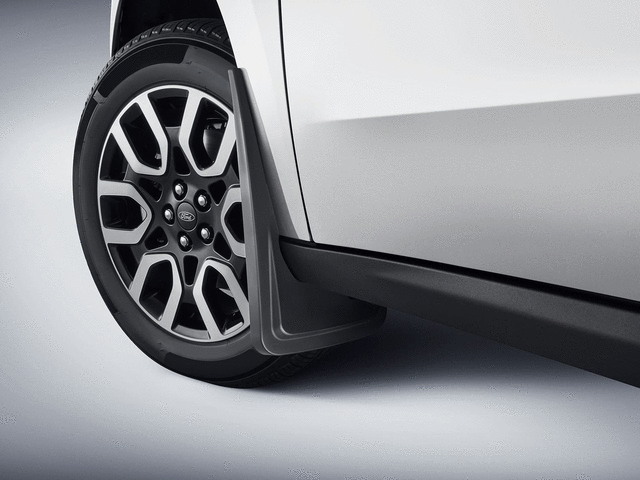 NZ6Z16A550AA - Body: 2022-2025 Ford Maverick Front Left &amp; Right Molded Mud Flaps Splash Guards Kit for Ford: Maverick Image