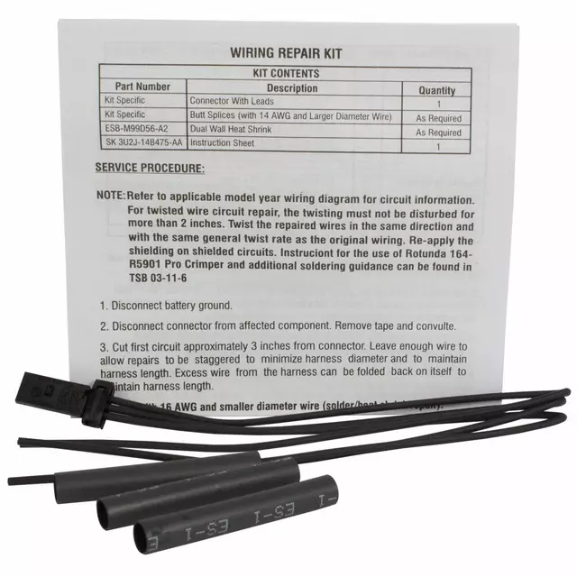 Wire Assembly - Ford (AU2Z-14S411-ABA)