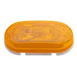 45933 - : Two-Bulb Oval Pigtail-Type Clearance Marker Lights, Built-in Reflector for Grote Lighting Image